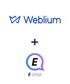 Weblium ve E-chat entegrasyonu