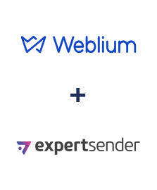 Weblium ve ExpertSender entegrasyonu