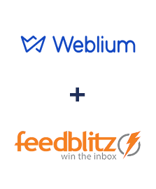 Weblium ve FeedBlitz entegrasyonu
