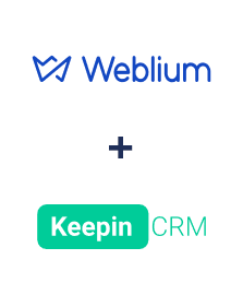 Weblium ve KeepinCRM entegrasyonu