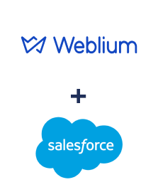 Weblium ve Salesforce CRM entegrasyonu