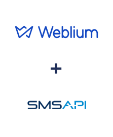 Weblium ve SMSAPI entegrasyonu