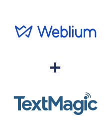 Weblium ve TextMagic entegrasyonu