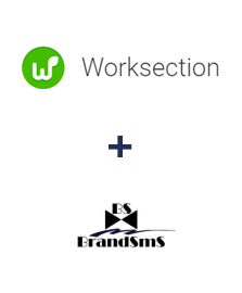 Worksection ve BrandSMS  entegrasyonu