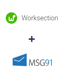 Worksection ve MSG91 entegrasyonu