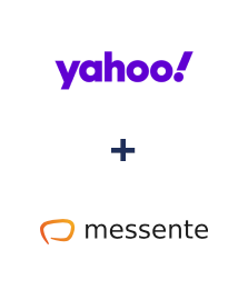 Yahoo! ve Messente entegrasyonu