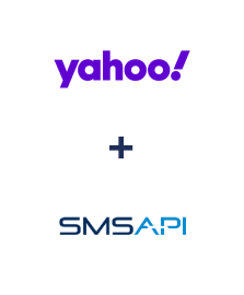 Yahoo! ve SMSAPI entegrasyonu