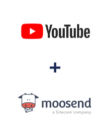 YouTube ve Moosend entegrasyonu