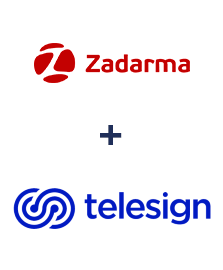 Zadarma ve Telesign entegrasyonu