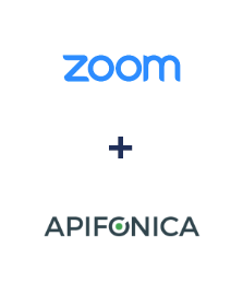 Zoom ve Apifonica entegrasyonu