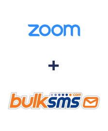 Zoom ve BulkSMS entegrasyonu