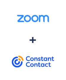 Zoom ve Constant Contact entegrasyonu