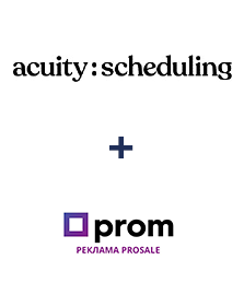 Інтеграція Acuity Scheduling та Prom