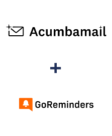 Інтеграція Acumbamail та GoReminders