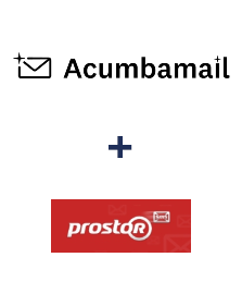 Інтеграція Acumbamail та Prostor SMS
