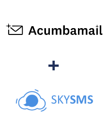 Інтеграція Acumbamail та SkySMS