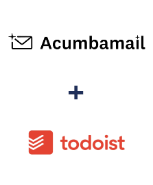 Інтеграція Acumbamail та Todoist