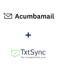 Інтеграція Acumbamail та TxtSync