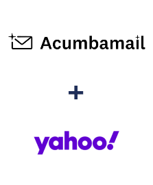 Інтеграція Acumbamail та Yahoo!