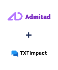 Інтеграція Admitad та TXTImpact