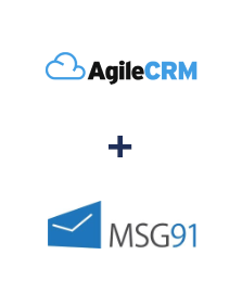 Інтеграція Agile CRM та MSG91