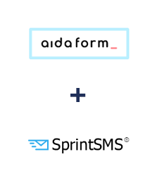 Інтеграція AidaForm та SprintSMS