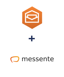 Інтеграція Amazon Workmail та Messente