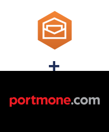 Інтеграція Amazon Workmail та Portmone