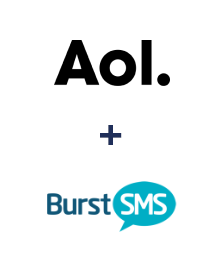 Інтеграція AOL та Burst SMS