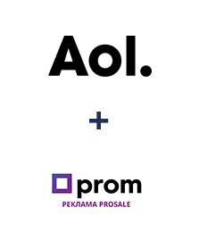 Інтеграція AOL та Prom