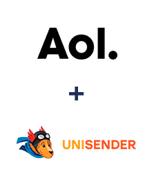 Інтеграція AOL та Unisender