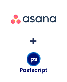 Інтеграція Asana та Postscript