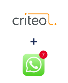 Інтеграція Criteo та WHATSAPP (через сервис AceBot)