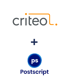 Інтеграція Criteo та Postscript