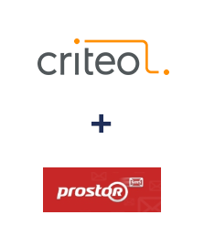 Інтеграція Criteo та Prostor SMS