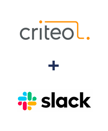 Інтеграція Criteo та Slack