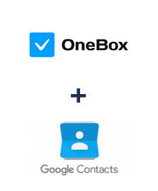 Інтеграція OneBox та Google Contacts