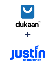Інтеграція Dukaan та Justin