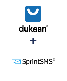 Інтеграція Dukaan та SprintSMS