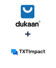 Інтеграція Dukaan та TXTImpact