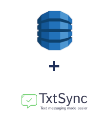 Інтеграція Amazon DynamoDB та TxtSync