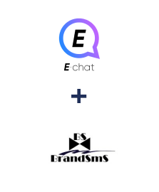 Інтеграція E-chat та BrandSMS 