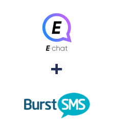 Інтеграція E-chat та Burst SMS