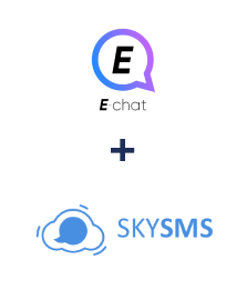 Інтеграція E-chat та SkySMS