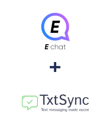 Інтеграція E-chat та TxtSync