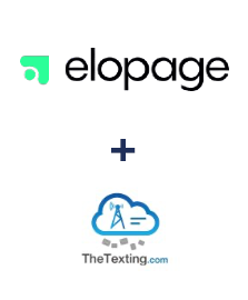 Інтеграція Elopage та TheTexting