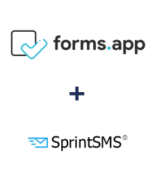 Інтеграція forms.app та SprintSMS
