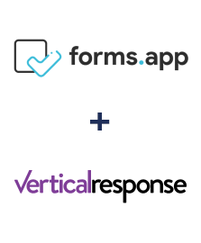 Інтеграція forms.app та VerticalResponse