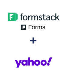 Інтеграція Formstack Forms та Yahoo!