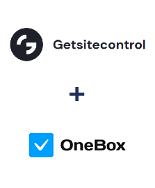 Інтеграція Getsitecontrol та OneBox